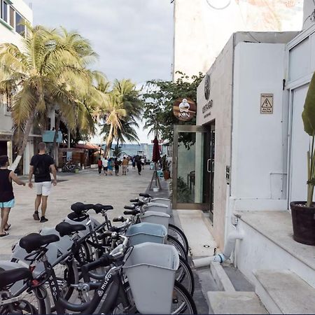 Hostal Del Mar Playa del Carmen Bagian luar foto